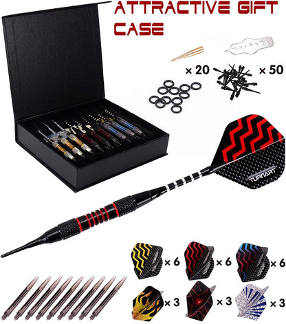 Darts Plastic Tip 9 Pcs 18 Grams Professional Soft Tip