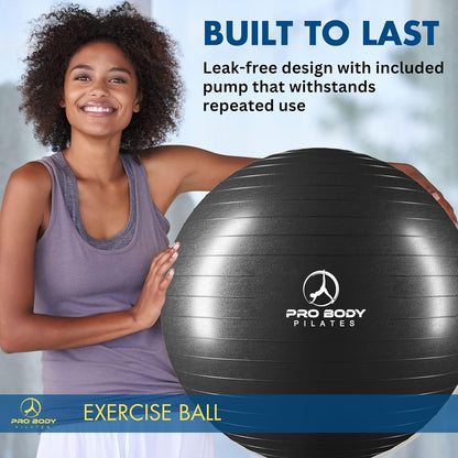 Yoga Ball - Gym Grade Exercise Ball