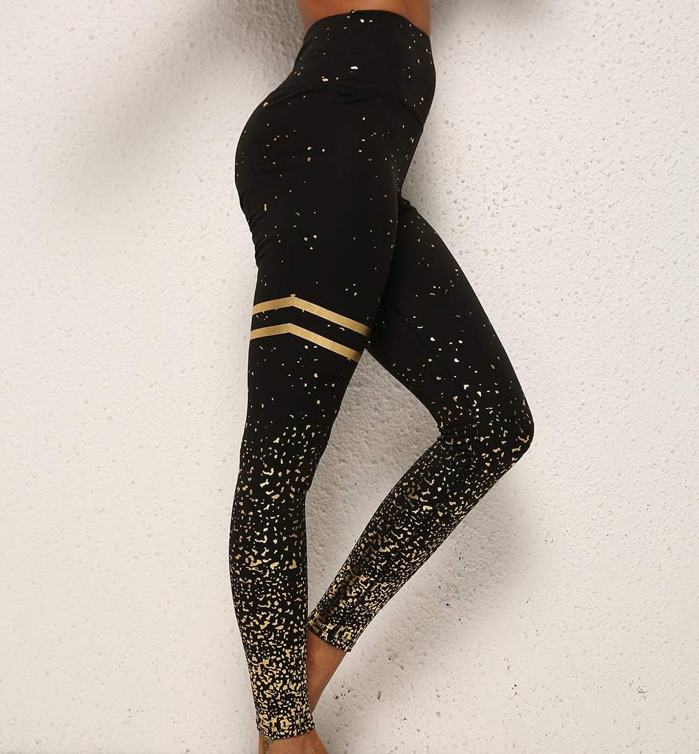 DEEWISH Hosen Damen, Frauen Leggings Hose Yogahose Sport-Leggings Jogginghose | Sport Fitness Workout Leggins | Stretch Yoga Hosen Pants | Sporthose