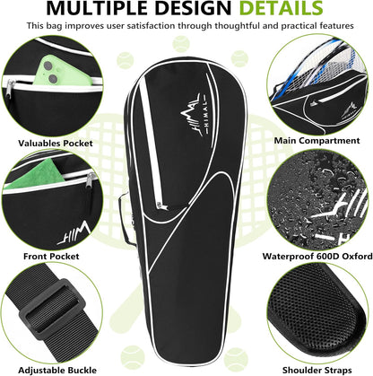 3 Racquet Tennis Bag Tennis Racket Bag for Men Women
