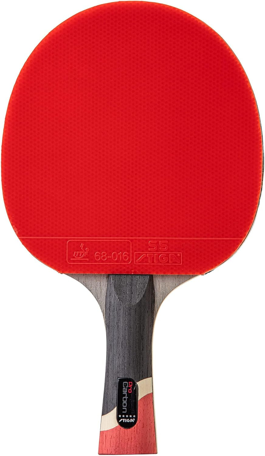 STIGA Pro Carbon + Raptor Performance-Level Ping Pong Paddle