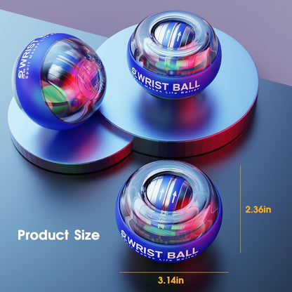 Auto Start Wrist Ball，Gyro Ball Trainer，Wrist Exerciser，Gyroscopic
