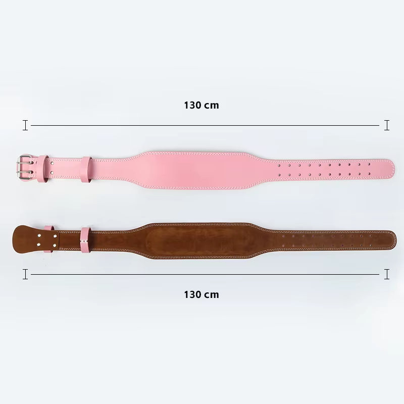 Weight Lifting Belt for Women 10.5Cm Width Gym Fitness Squats Belt Back Support Powerlifting, Cross Training, Workout Belt Pink