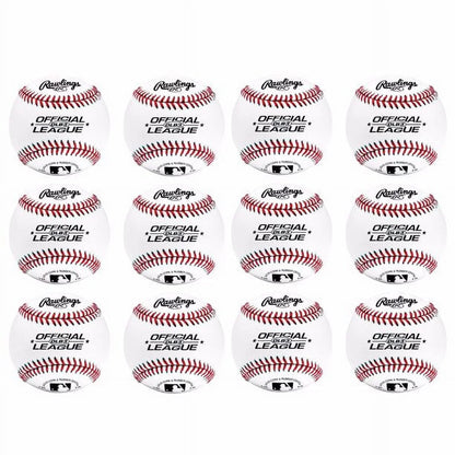 (6 Pack)  Official League OLB3 Recreational Use Baseball, 8U