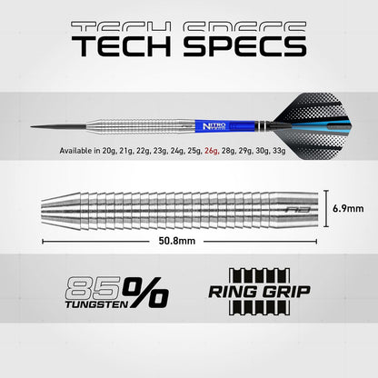 Razor Edge Original - Steel Tip Darts - 85% Tungsten - 20G-33G