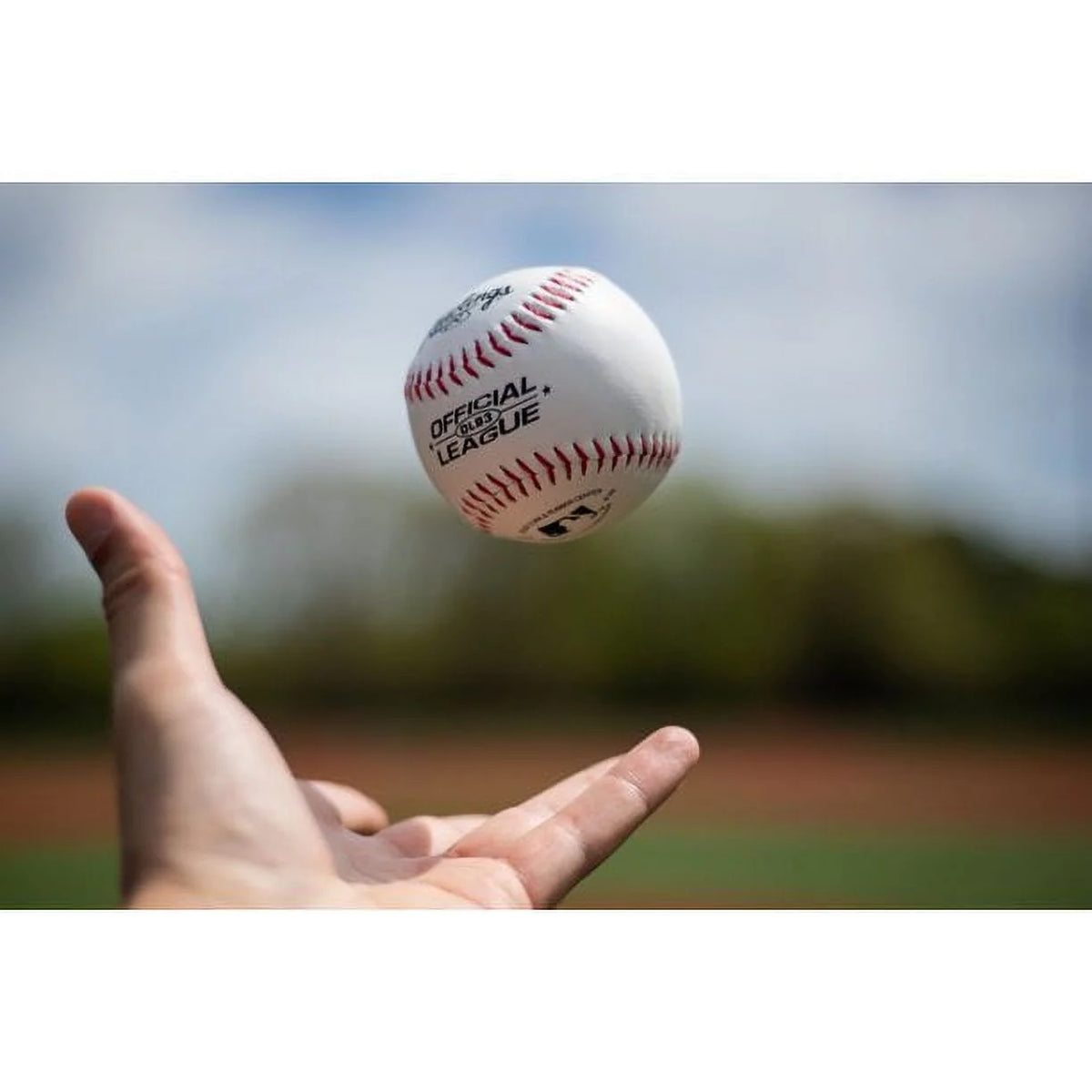 (6 Pack)  Official League OLB3 Recreational Use Baseball, 8U
