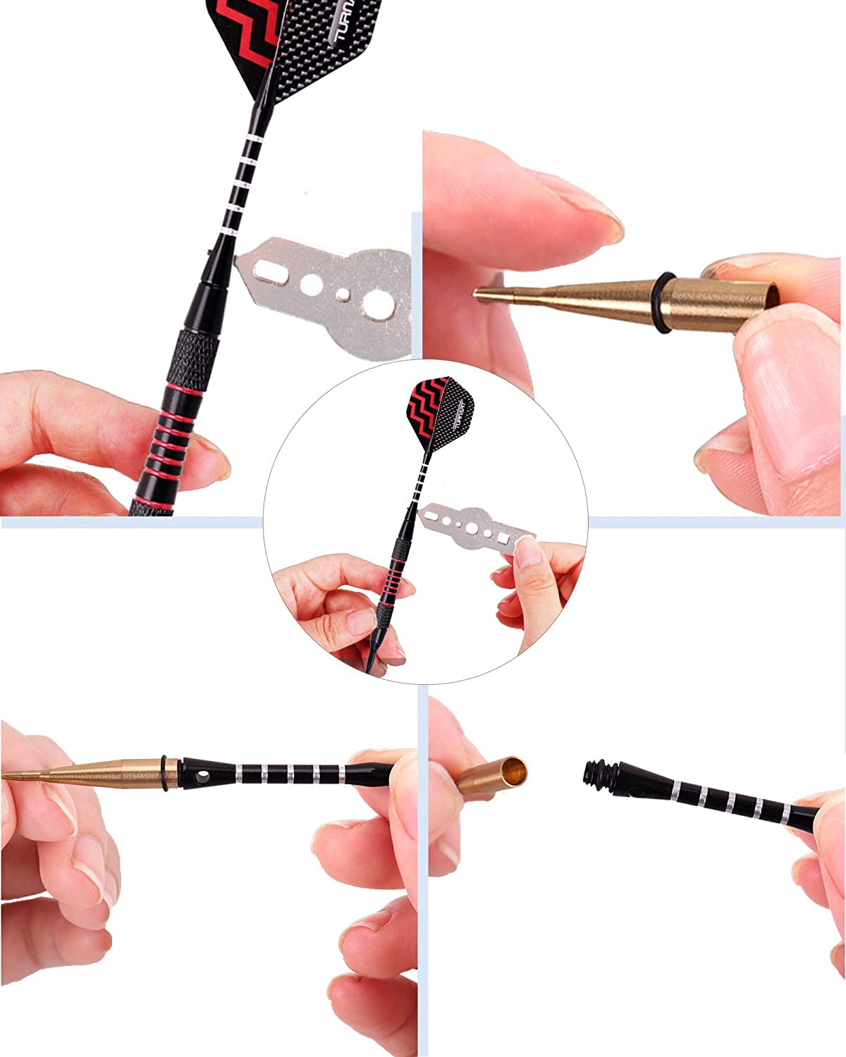 Darts Plastic Tip 9 Pcs 18 Grams Professional Soft Tip