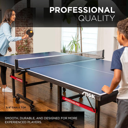 STIGA Advantage Series Indoor Ping Pong Table, 13,15,18, and 25Mm Tabletops