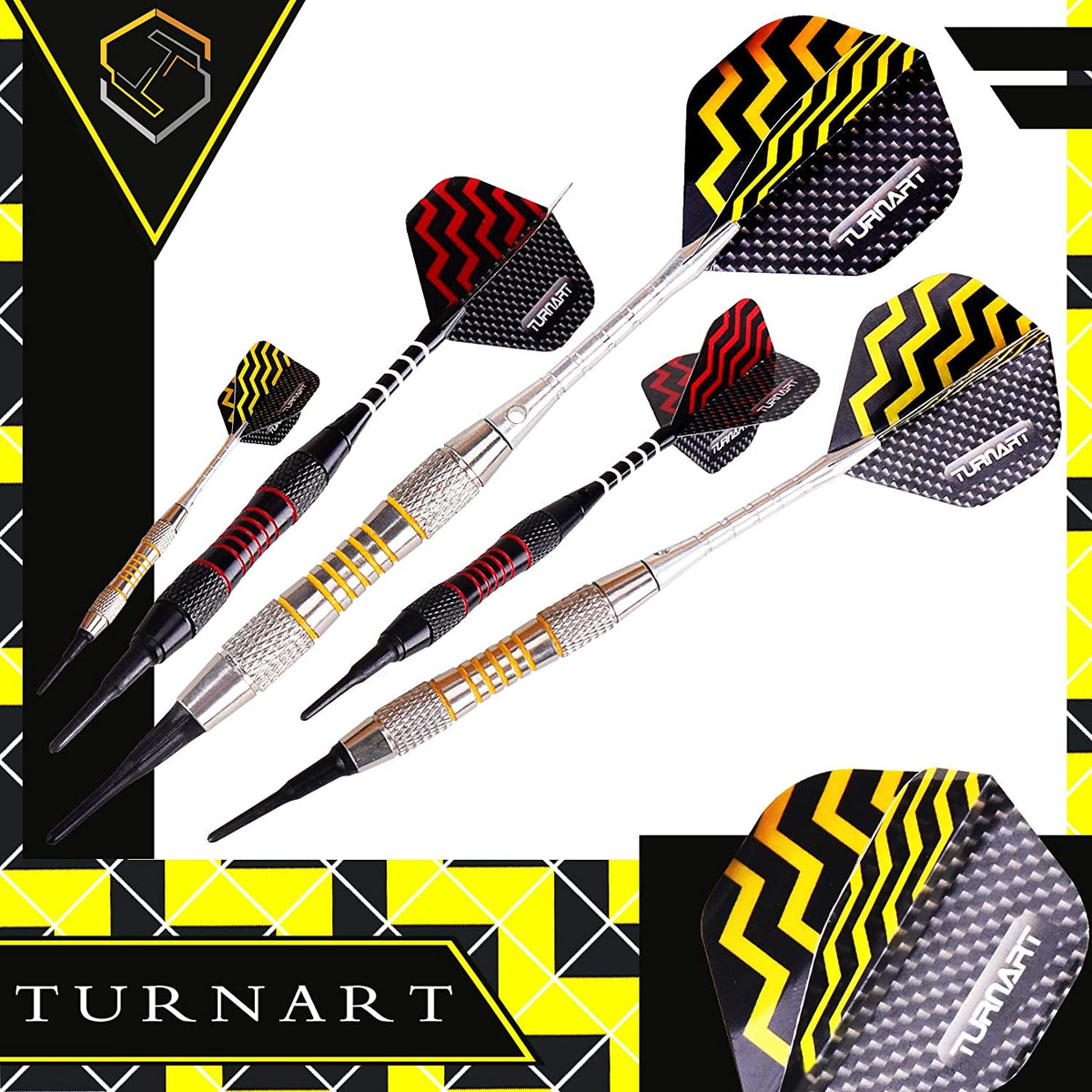 Darts Plastic Tip 9 Pcs 18 Grams Professional Soft Tip