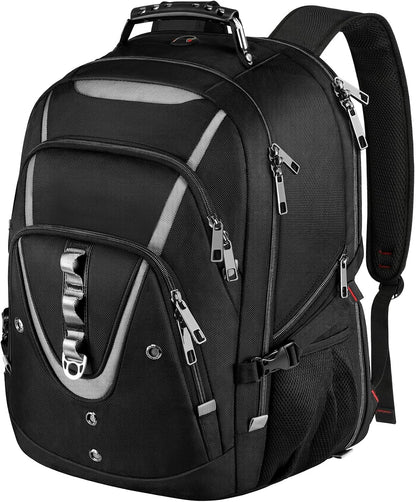 18.4 Laptop Backpack for Men, 55L-60L Extra Large Backpack for Travel Work