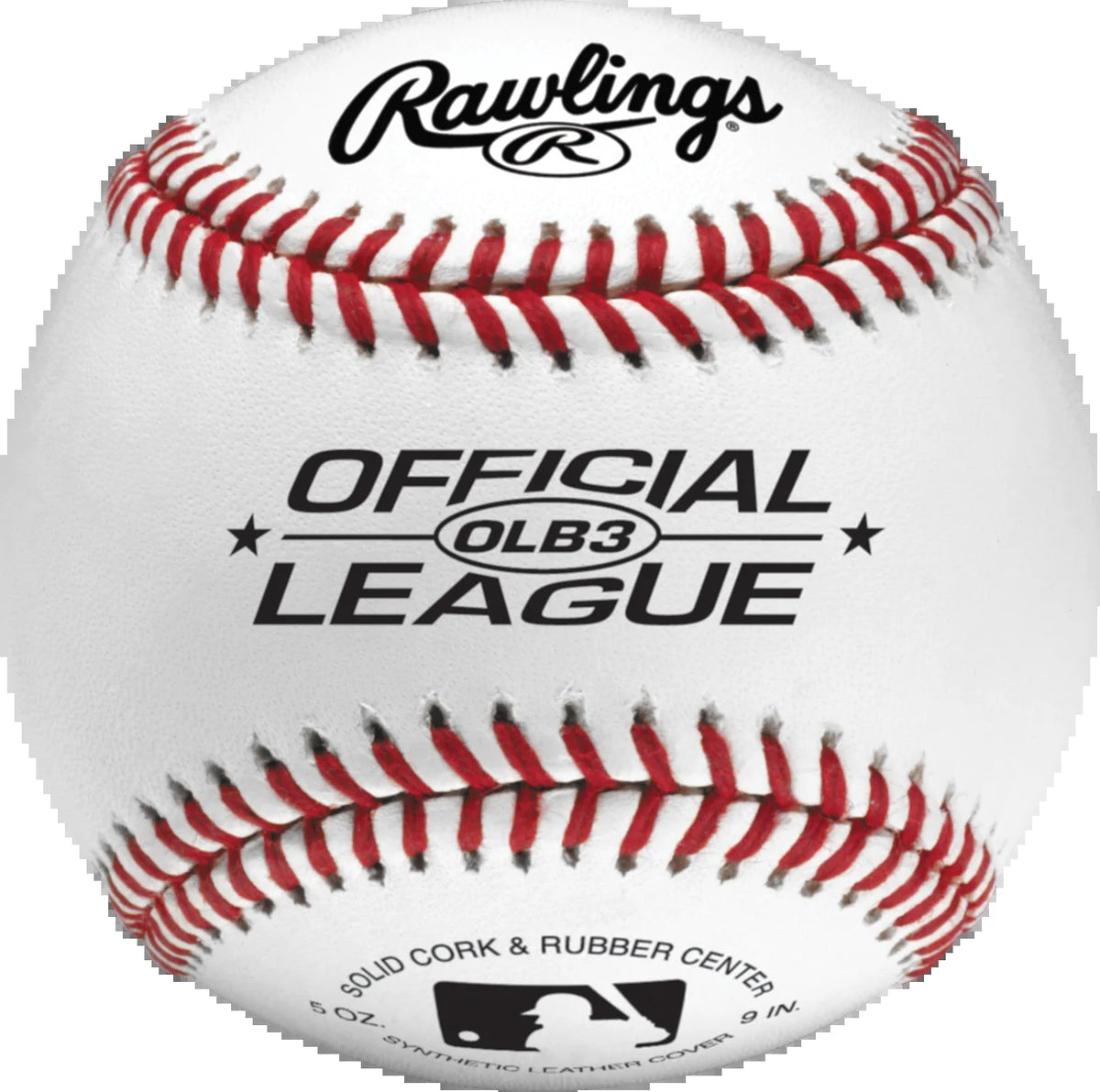 (6 Pack)  Official League OLB3 Recreational Use Baseball, 8U