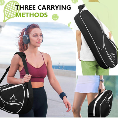 3 Racquet Tennis Bag Tennis Racket Bag for Men Women